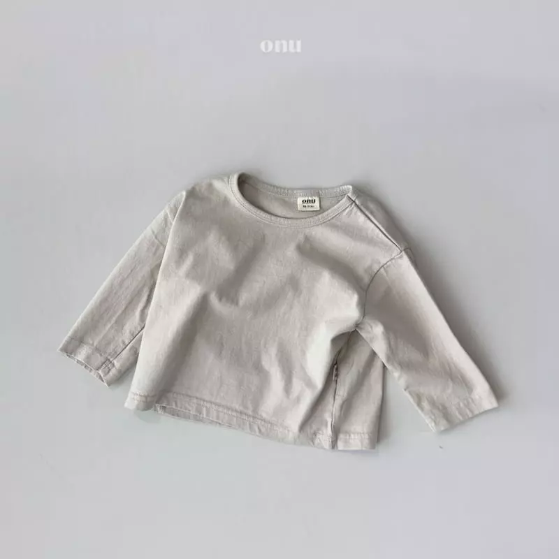Onu - Korean Children Fashion - #fashionkids - Muzi Piping Tee - 5