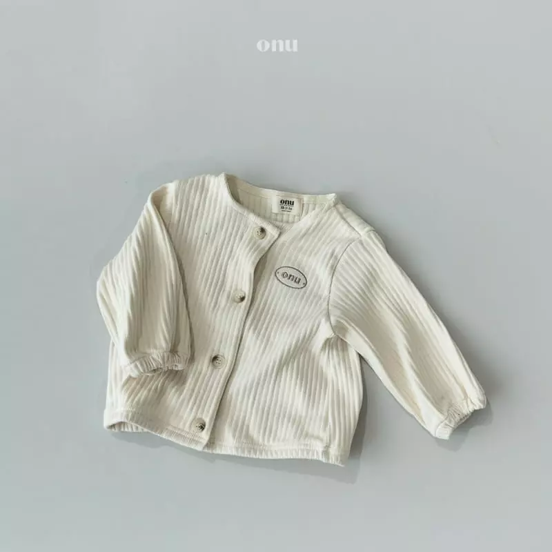 Onu - Korean Children Fashion - #fashionkids - Rib Cardigan - 3
