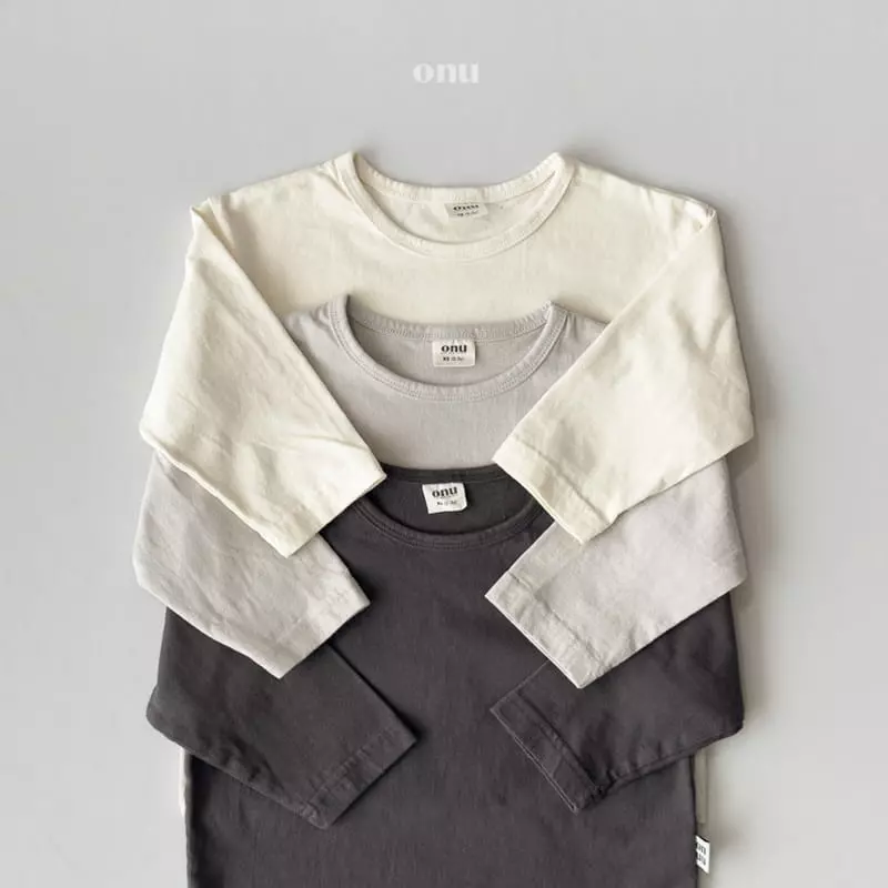 Onu - Korean Children Fashion - #kidsshorts - Muzi Piping Tee - 6