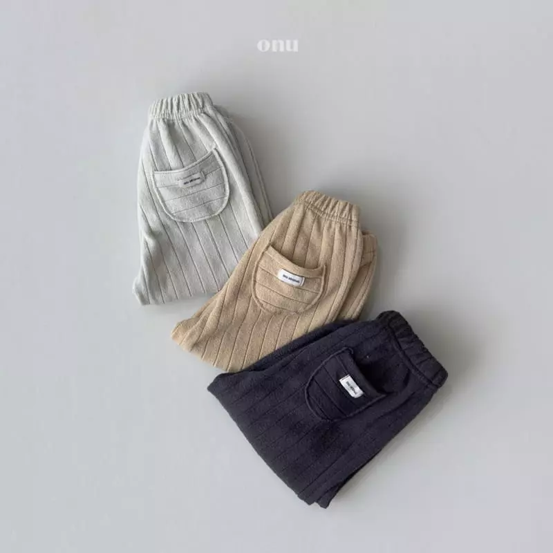 Onu - Korean Children Fashion - #kidsstore - Knit Pants - 5