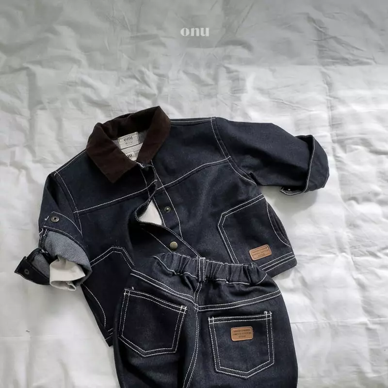 Onu - Korean Children Fashion - #littlefashionista - Stitch Pants - 6
