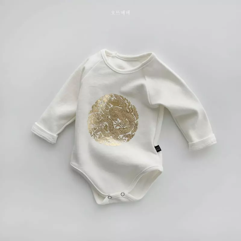Oott Bebe - Korean Baby Fashion - #babyboutique - Hanbok Bodysuit Set - 6