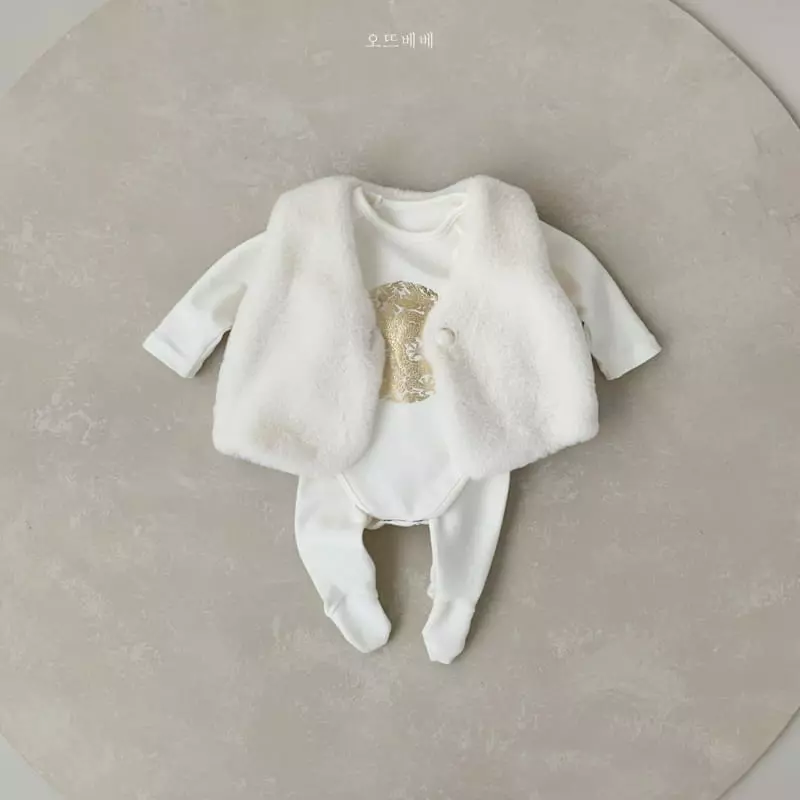 Oott Bebe - Korean Baby Fashion - #babyboutique - Hanbok Vest - 6