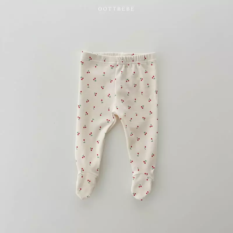 Oott Bebe - Korean Baby Fashion - #babyboutiqueclothing - Rabbit Foot Leggings - 2