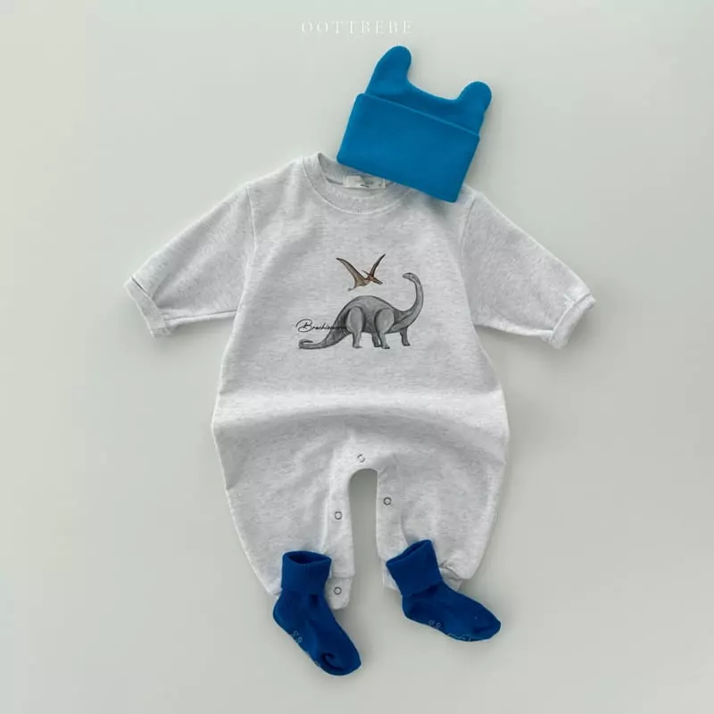 Oott Bebe - Korean Baby Fashion - #babyboutiqueclothing - Jurassic Bodysuit - 10