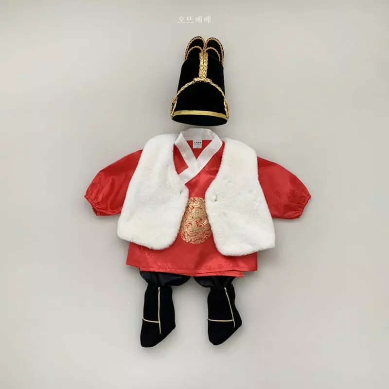 Oott Bebe - Korean Baby Fashion - #babyboutiqueclothing - Hanbok Vest - 7