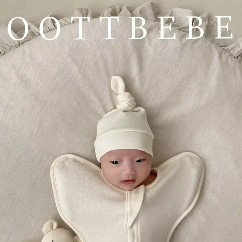 Oott Bebe - Korean Baby Fashion - #babyclothing - Organic Butterfly Wrap Mesh - 6