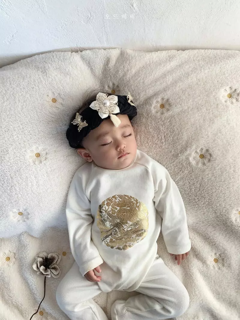 Oott Bebe - Korean Baby Fashion - #babyclothing - Hanbok Bodysuit Set - 9