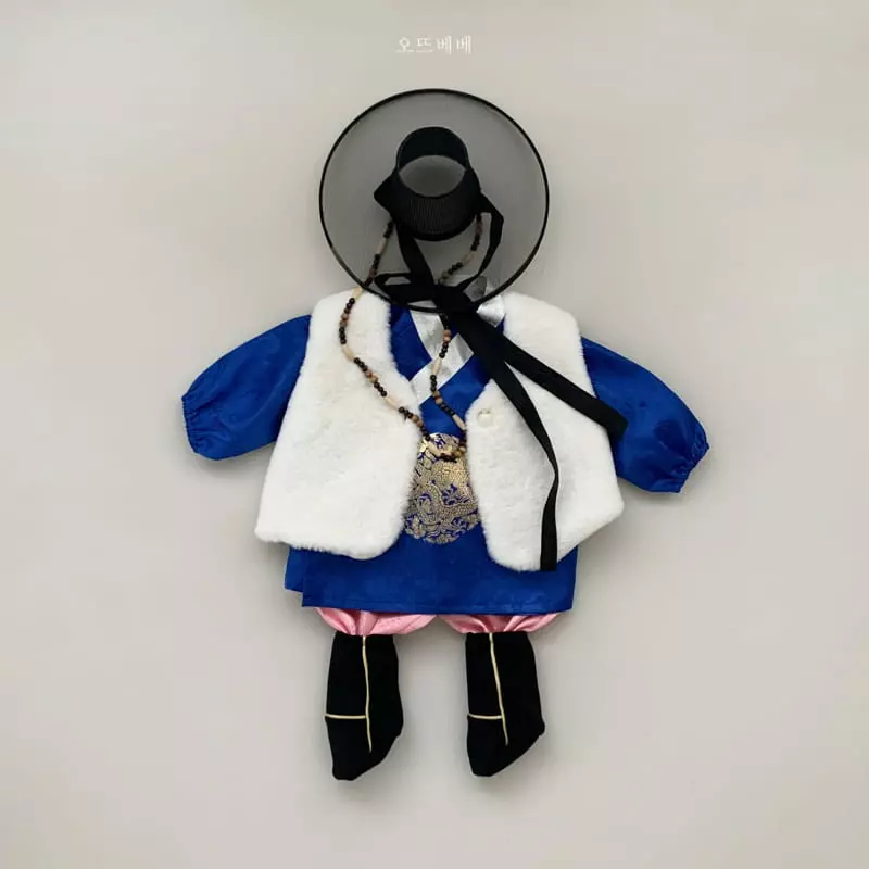 Oott Bebe - Korean Baby Fashion - #babyclothing - Hanbok Vest - 8