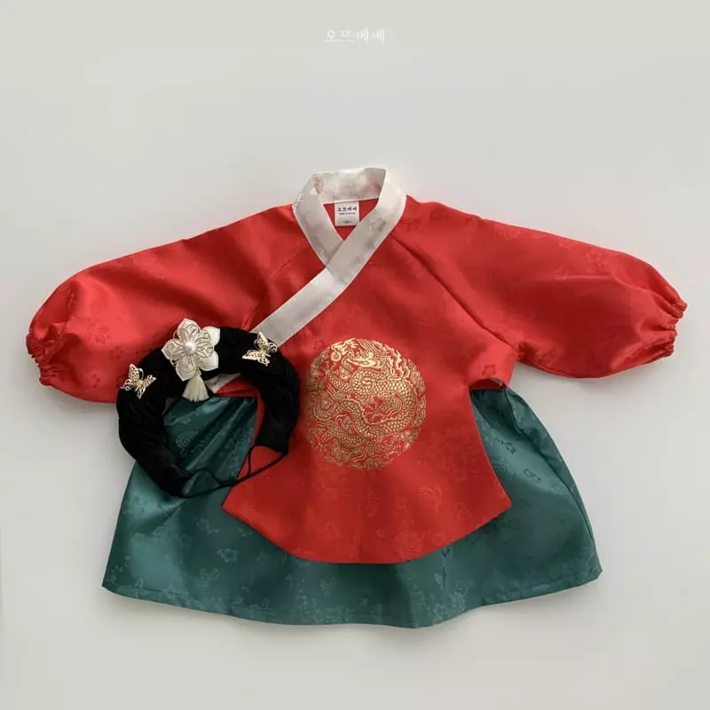 Oott Bebe - Korean Baby Fashion - #babyfashion - Queen Hanbok - 11