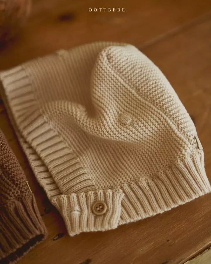 Oott Bebe - Korean Baby Fashion - #babyfashion - Knit Bonnet - 3