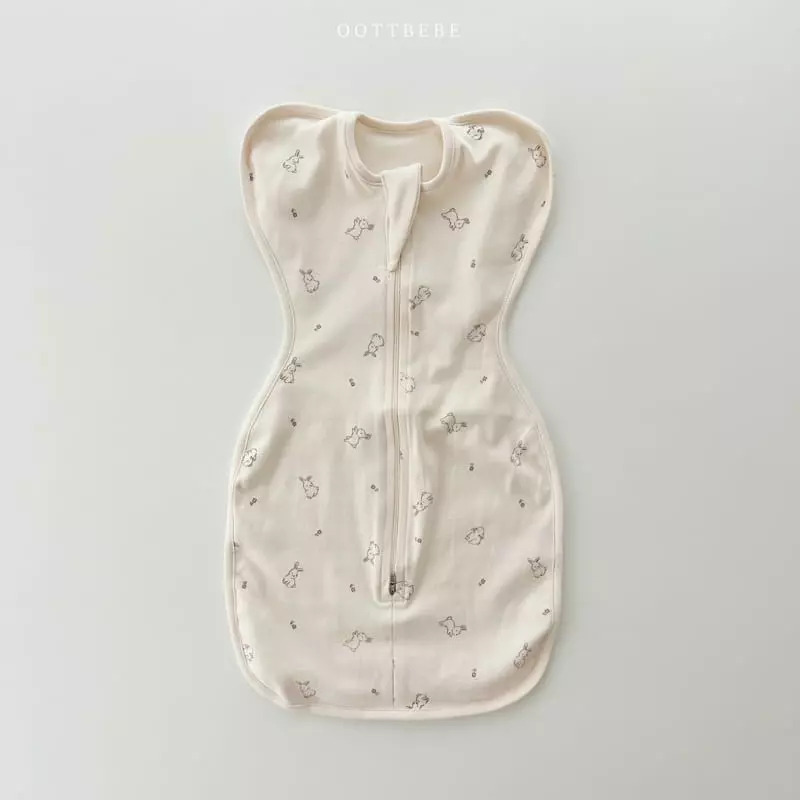 Oott Bebe - Korean Baby Fashion - #babyfever - Rabbit Butterfly Bodysuit - 3