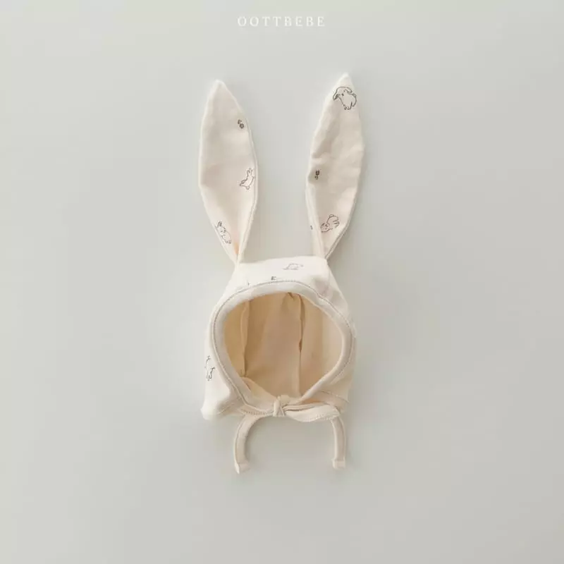 Oott Bebe - Korean Baby Fashion - #babylifestyle - Rabbit Bonnet - 3