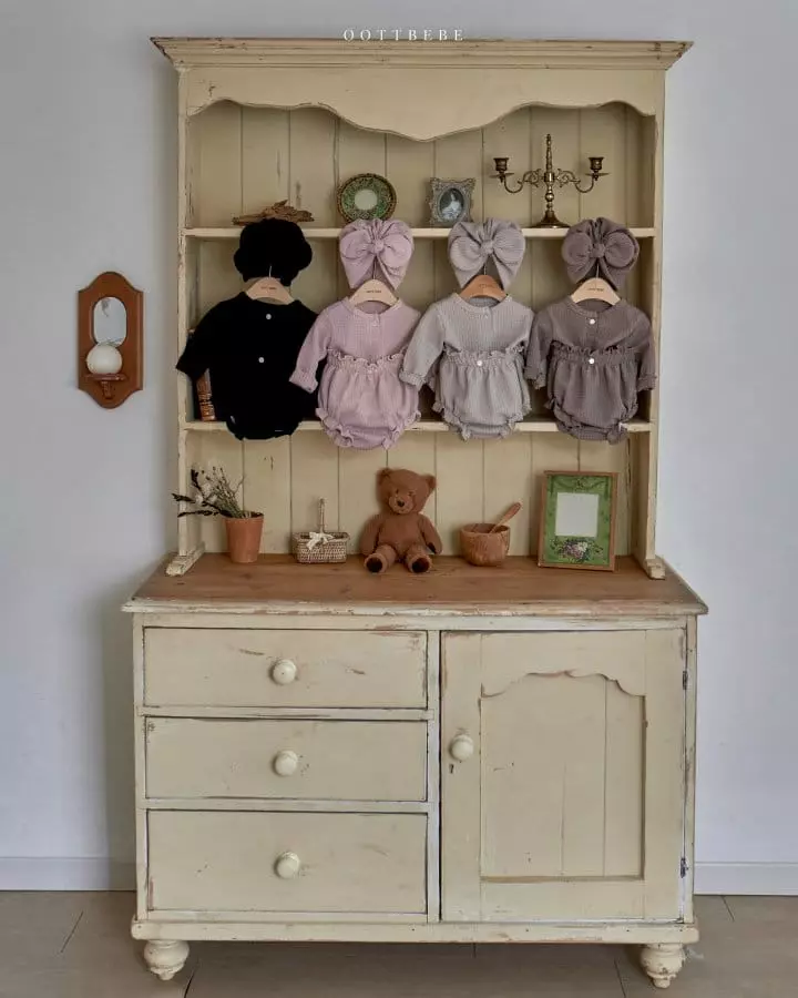 Oott Bebe - Korean Baby Fashion - #babyoninstagram - Waffle Bloomer Set