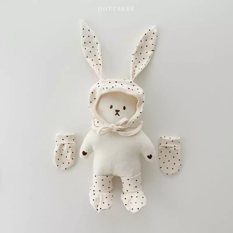 Oott Bebe - Korean Baby Fashion - #babyoninstagram - Rabbit Wrap Foot Hand - 4