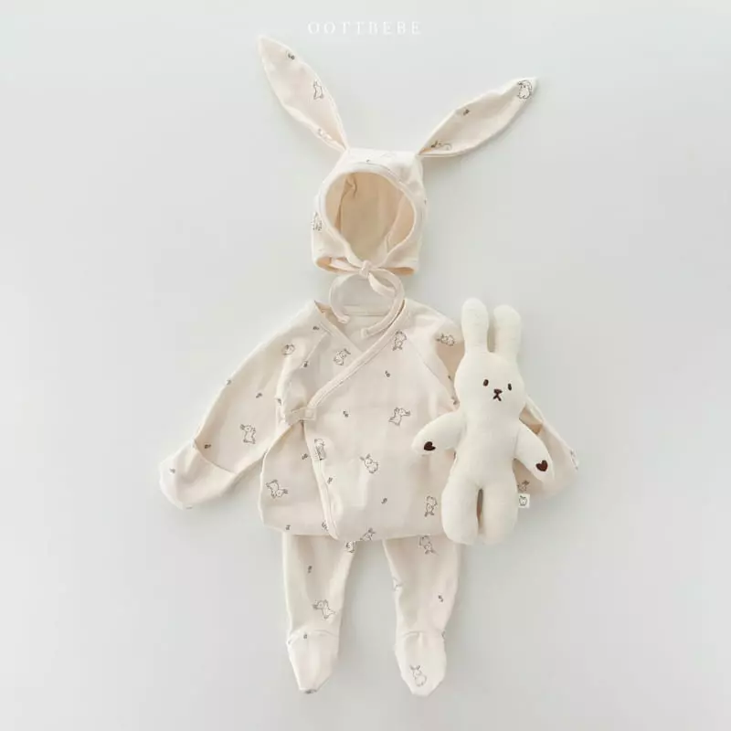 Oott Bebe - Korean Baby Fashion - #babyoutfit - Rabbit Foot Leggings - 11