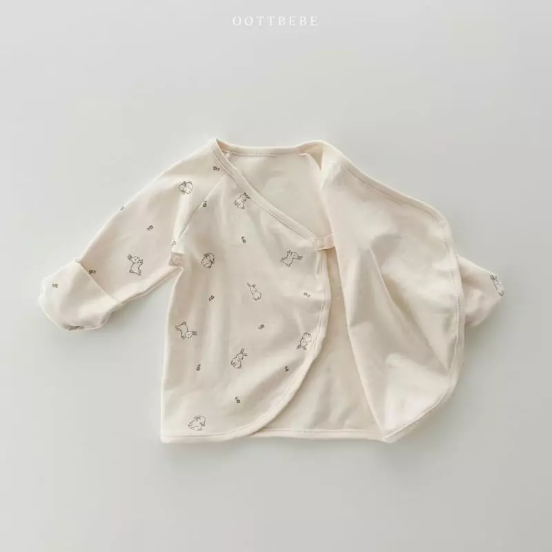 Oott Bebe - Korean Baby Fashion - #babyoutfit - Rabbit Benet Hugori - 8