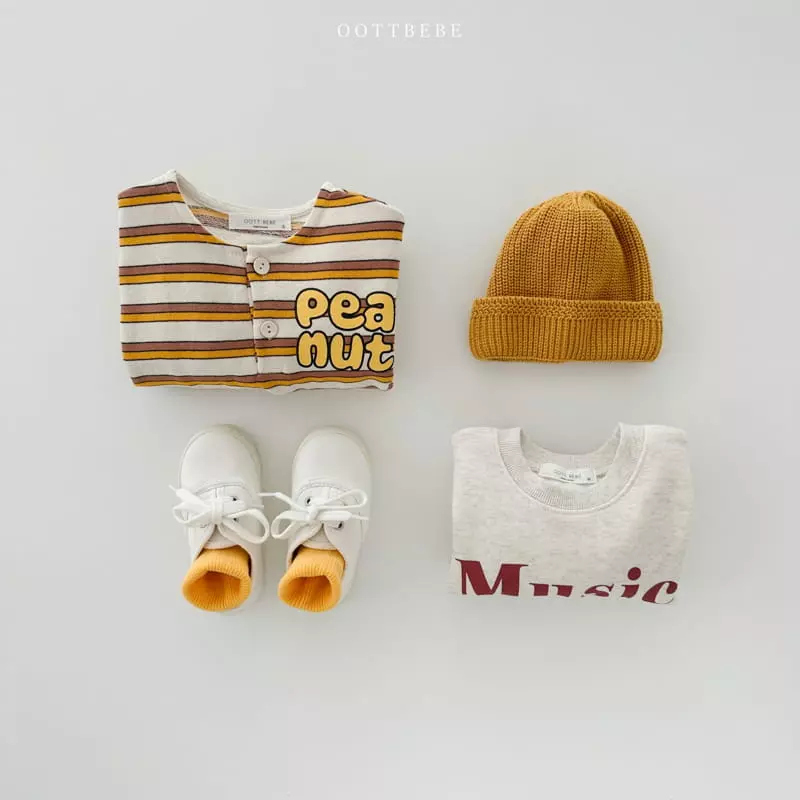 Oott Bebe - Korean Baby Fashion - #babyoutfit - Peanut Bodysuit - 9