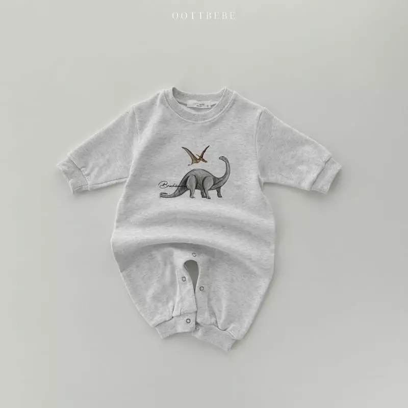 Oott Bebe - Korean Baby Fashion - #babyoutfit - Jurassic Bodysuit - 4