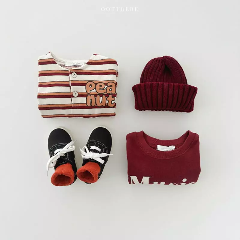 Oott Bebe - Korean Baby Fashion - #babywear - Peanut Bodysuit - 10