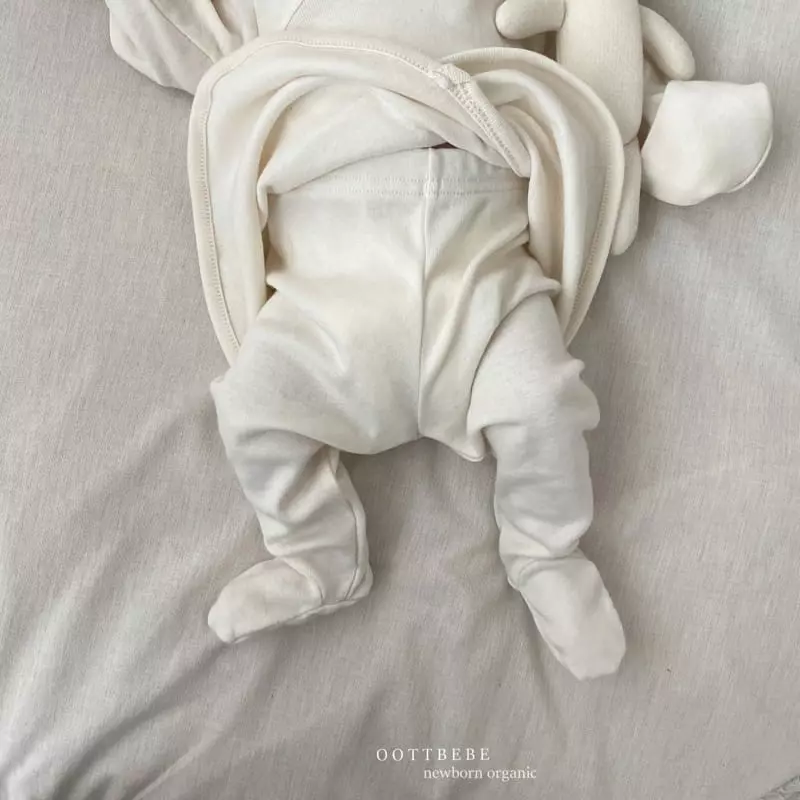 Oott Bebe - Korean Baby Fashion - #onlinebabyboutique - Organic Foot Leggings Mesh - 5