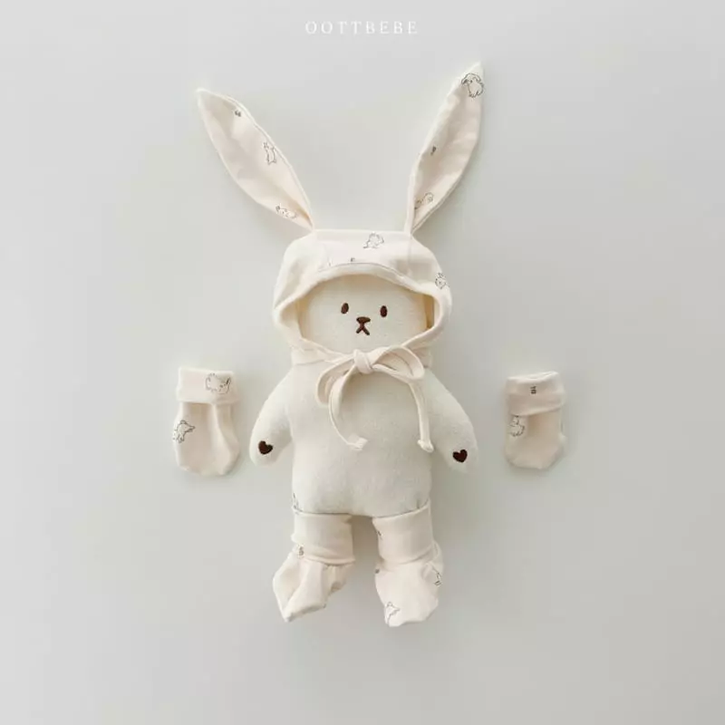 Oott Bebe - Korean Baby Fashion - #onlinebabyboutique - Rabbit Bonnet - 9