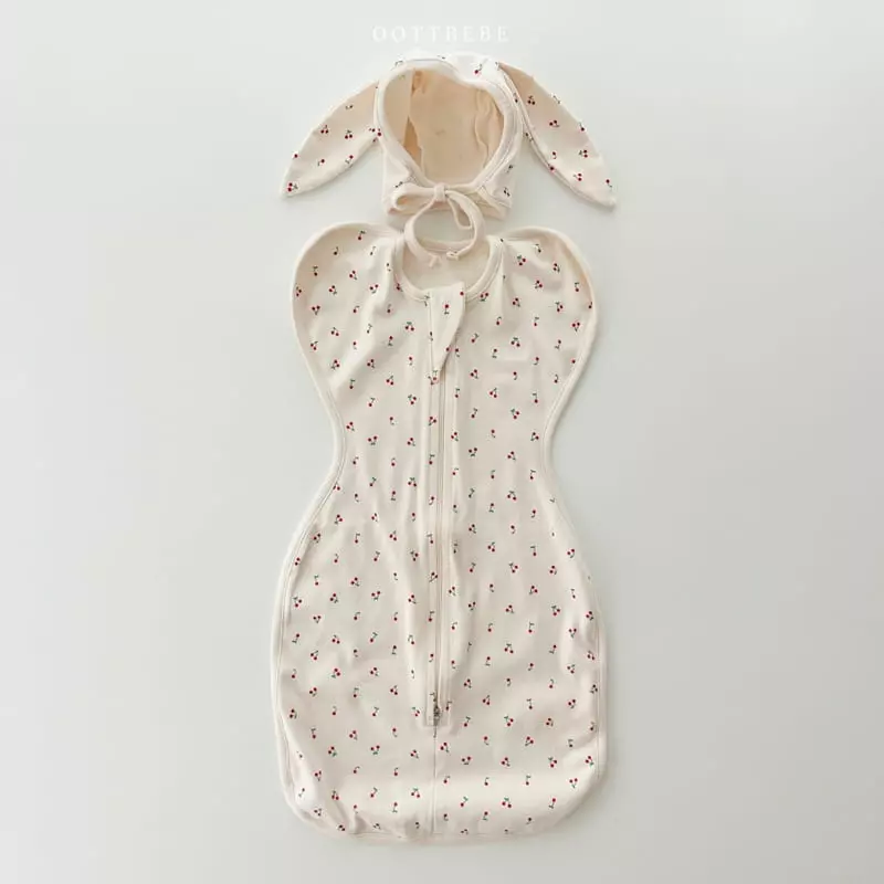 Oott Bebe - Korean Baby Fashion - #onlinebabyshop - Rabbit Butterfly Bodysuit - 12