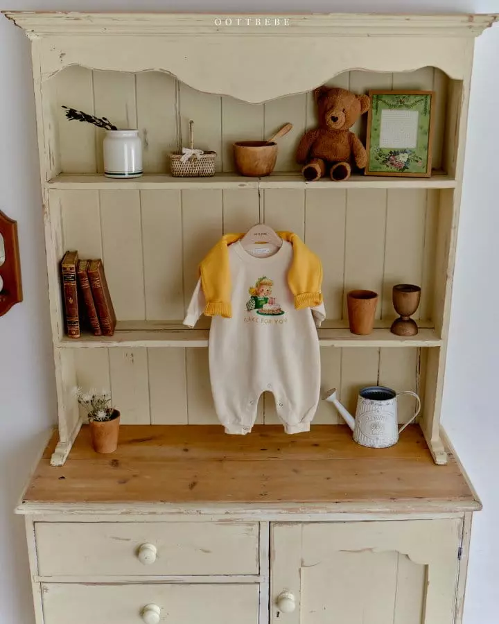 Oott Bebe - Korean Baby Fashion - #onlinebabyshop - Cake Bodysuit - 9