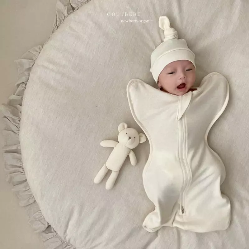 Oott Bebe - Korean Baby Fashion - #smilingbaby - Organic Bonnet - 9