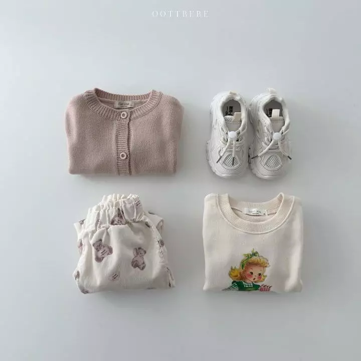 Oott Bebe - Korean Children Fashion - #Kfashion4kids - BEar Fill Pants - 8
