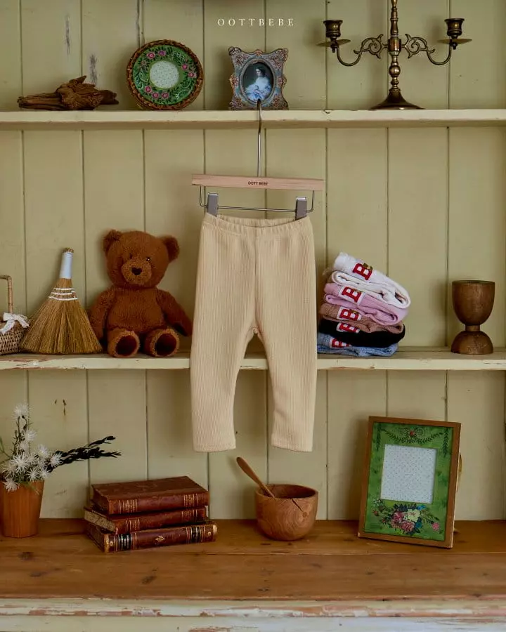 Oott Bebe - Korean Children Fashion - #childofig - Soft Leggings - 3