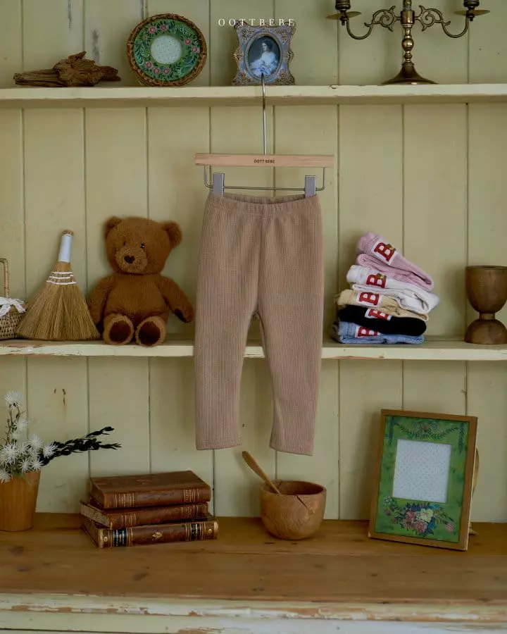 Oott Bebe - Korean Children Fashion - #childofig - Soft Leggings - 4