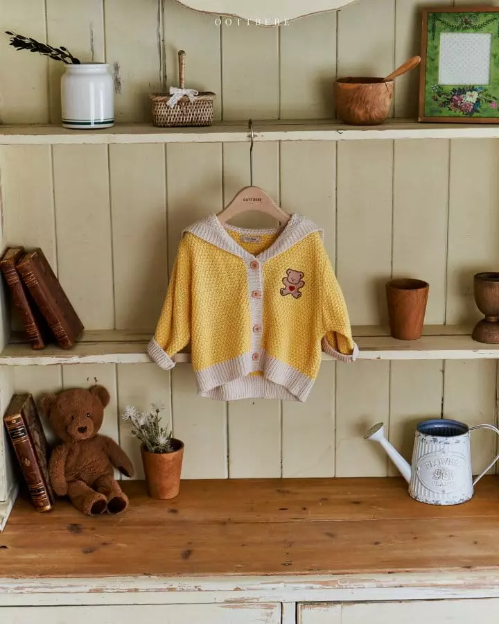 Oott Bebe - Korean Children Fashion - #childofig - Sunset Cardigan - 2