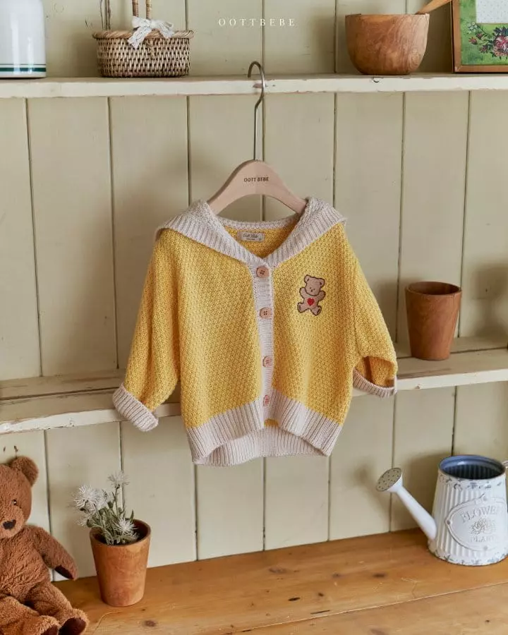 Oott Bebe - Korean Children Fashion - #designkidswear - Sunset Cardigan - 5