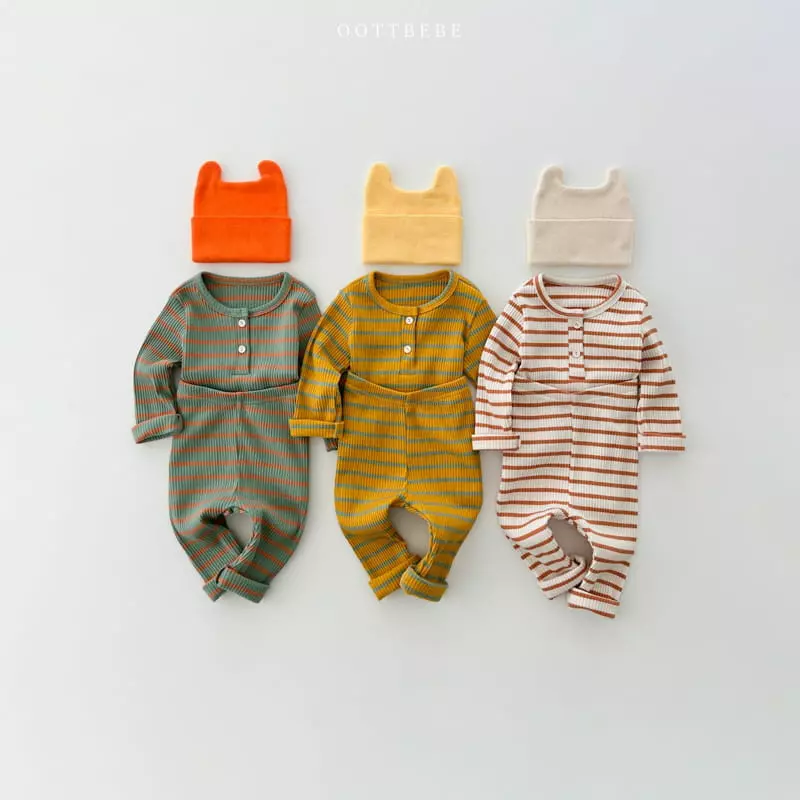 Oott Bebe - Korean Children Fashion - #designkidswear - Honey Butter Easywear - 4