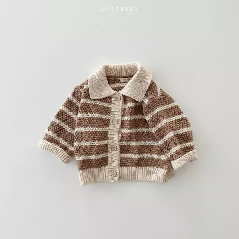Oott Bebe - Korean Children Fashion - #kidsstore - Mood Knit Cardigan - 2