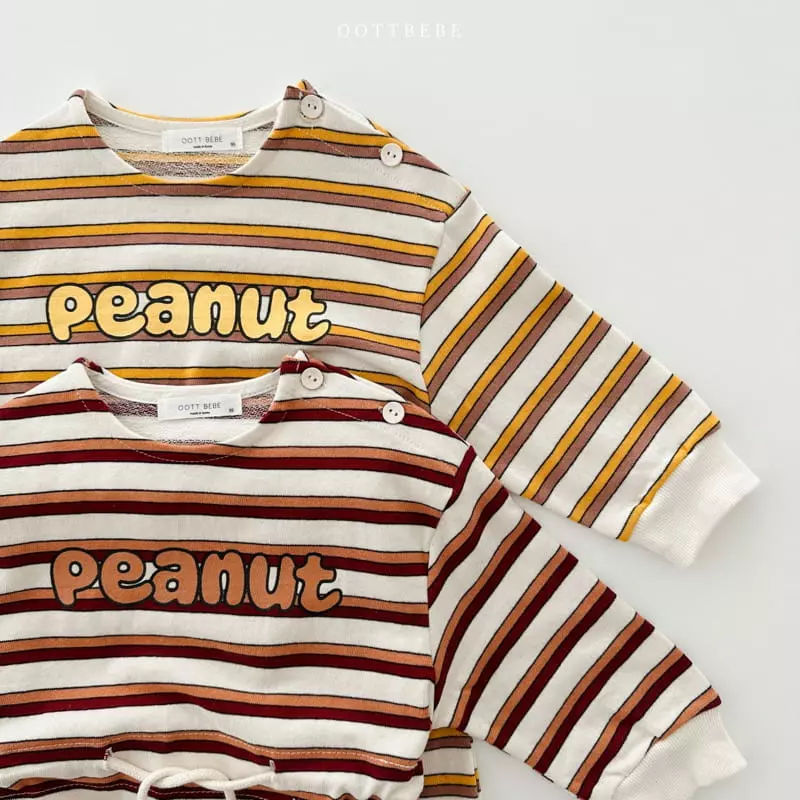 Oott Bebe - Korean Children Fashion - #kidsshorts - Peanut Slit One-piece - 4