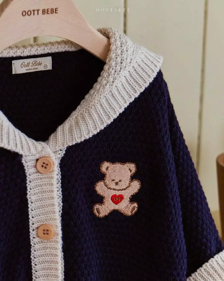 Oott Bebe - Korean Children Fashion - #kidzfashiontrend - Sunset Cardigan - 10