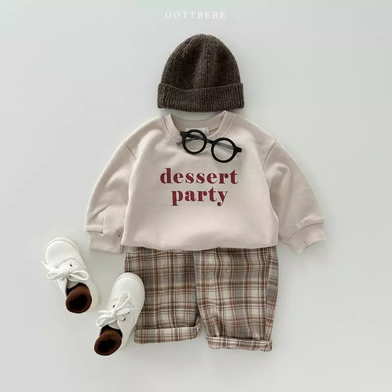 Oott Bebe - Korean Children Fashion - #littlefashionista - Minial Check Pants - 11
