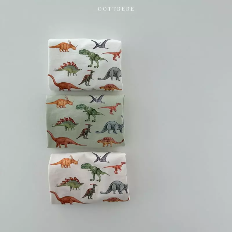 Oott Bebe - Korean Children Fashion - #magicofchildhood - Jurassic Tee - 5