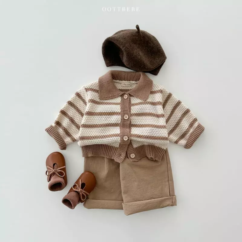 Oott Bebe - Korean Children Fashion - #minifashionista - Mood Knit Cardigan - 7