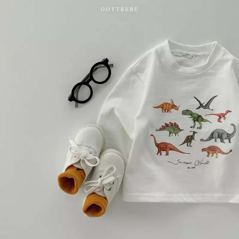 Oott Bebe - Korean Children Fashion - #minifashionista - Jurassic Tee - 6