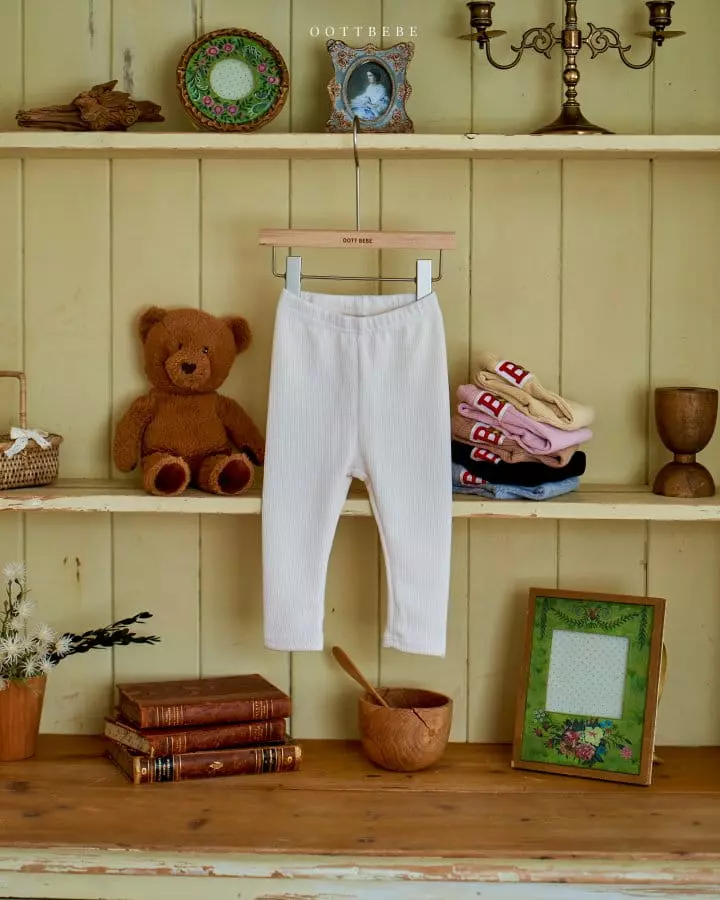 Oott Bebe - Korean Children Fashion - #prettylittlegirls - Soft Leggings - 2