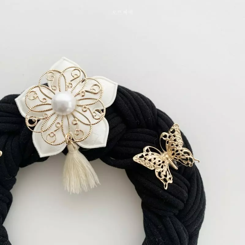 Oott Bebe - Korean Children Fashion - #prettylittlegirls - Gache hairband - 4
