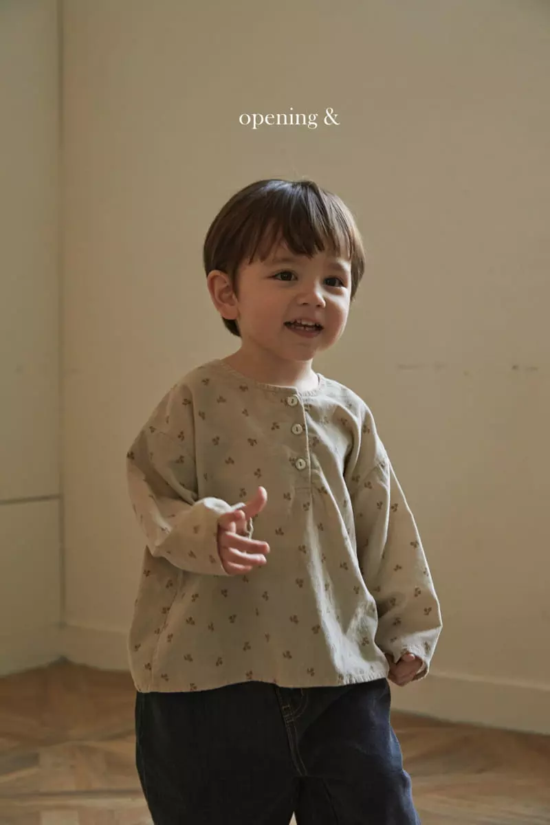 Opening & - Korean Children Fashion - #Kfashion4kids - Cherrry Blouse - 7