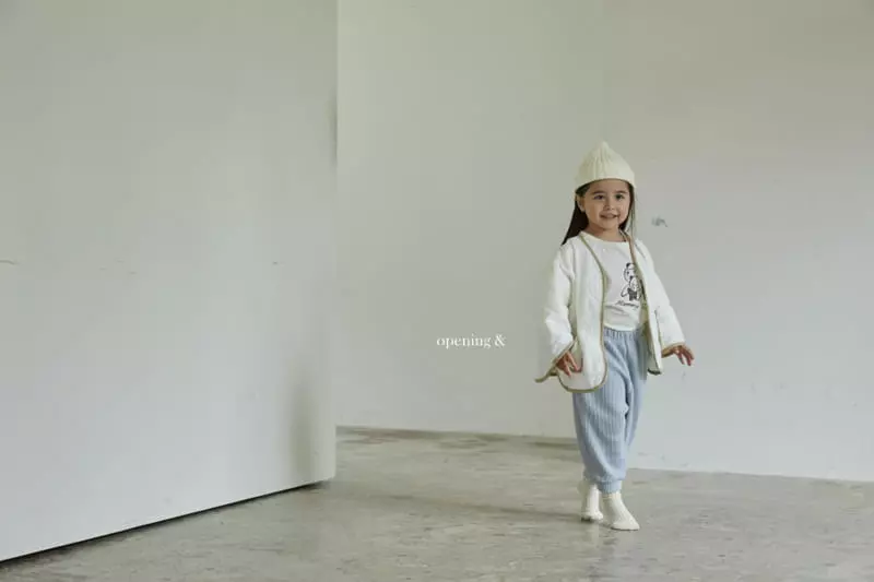 Opening & - Korean Children Fashion - #childofig - Butter Waffle Pants - 7