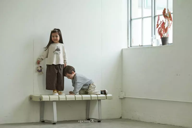 Opening & - Korean Children Fashion - #childofig - Soft Pants - 6
