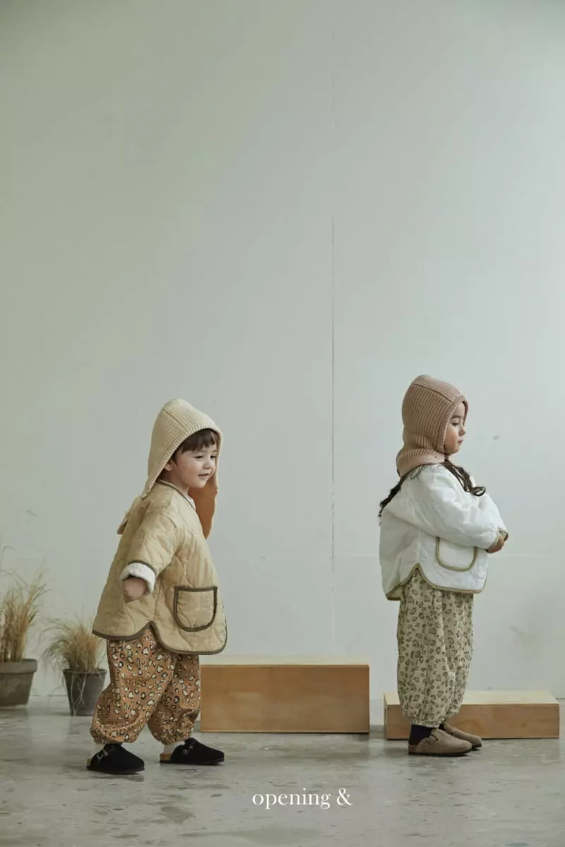 Opening & - Korean Children Fashion - #childofig - Leopard Pants - 12