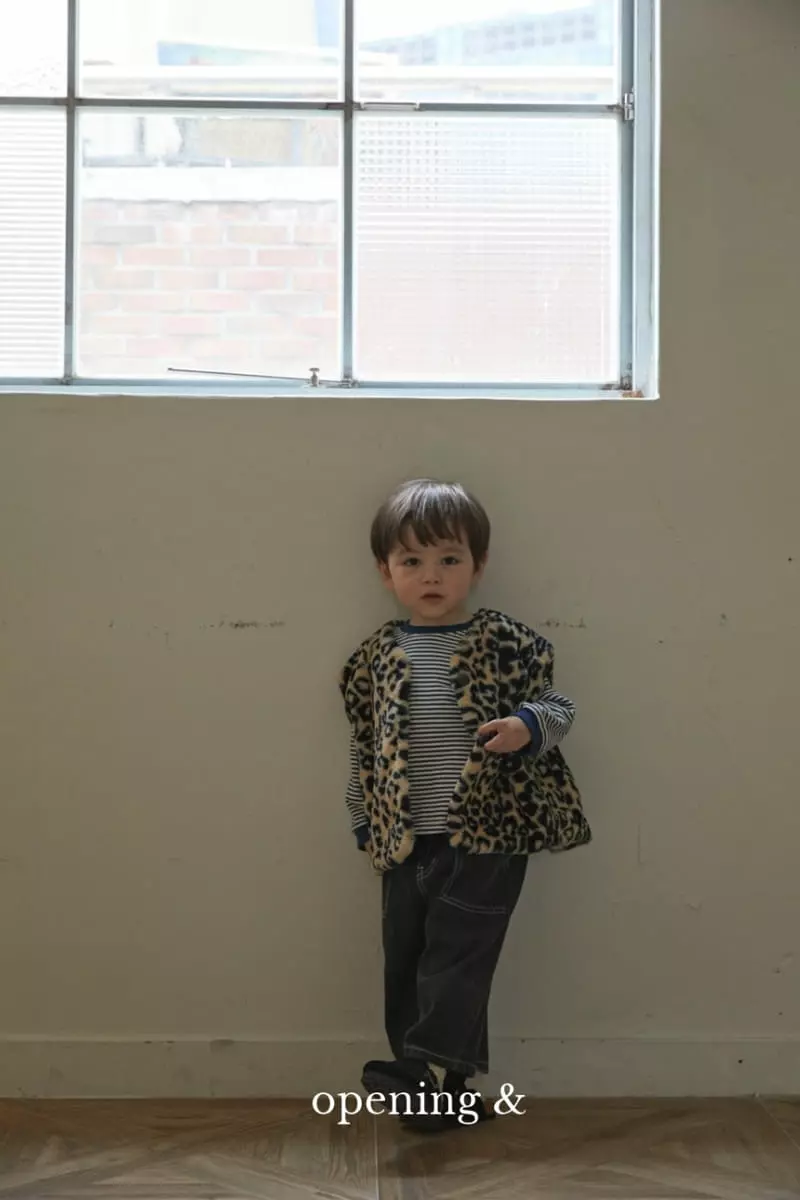 Opening & - Korean Children Fashion - #childofig - Jerry Stripes Tee - 11