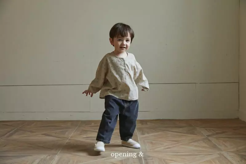 Opening & - Korean Children Fashion - #childrensboutique - New Jeans - 4